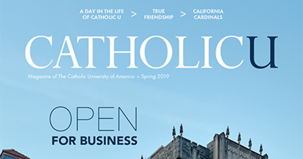 CatholicU magazine cover