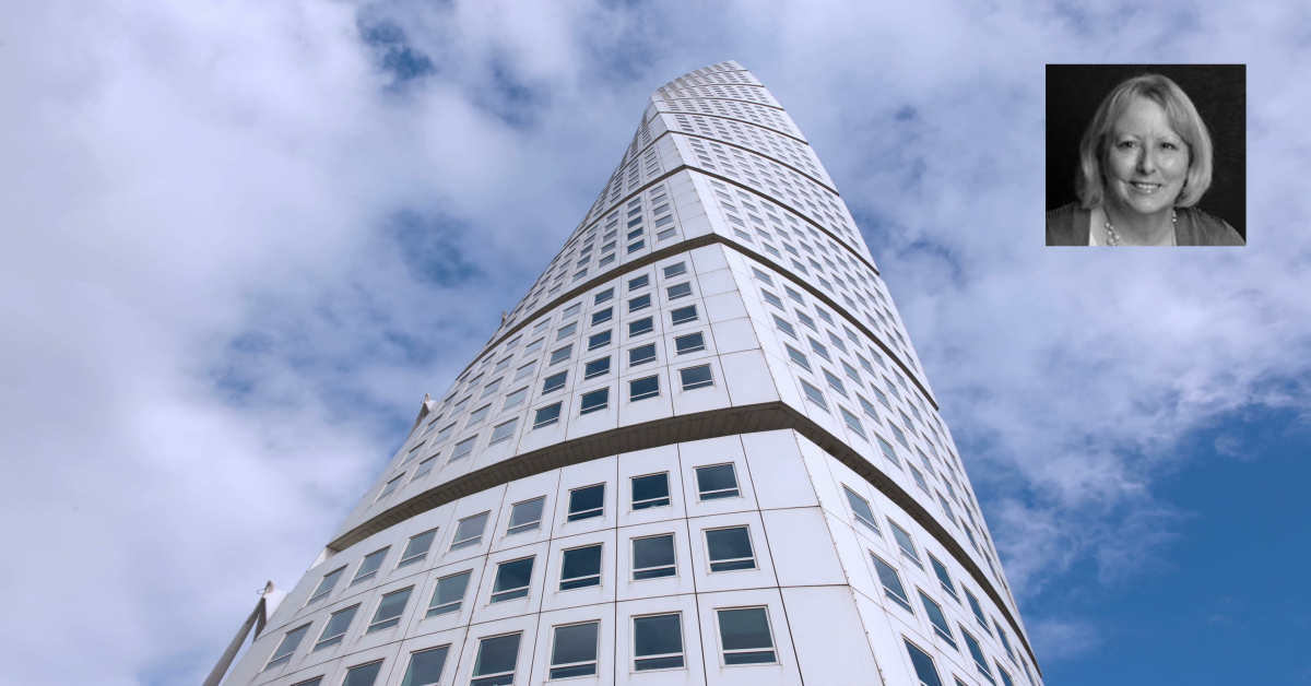 Turning Torso with inset of Hollee Hitchcock Becker