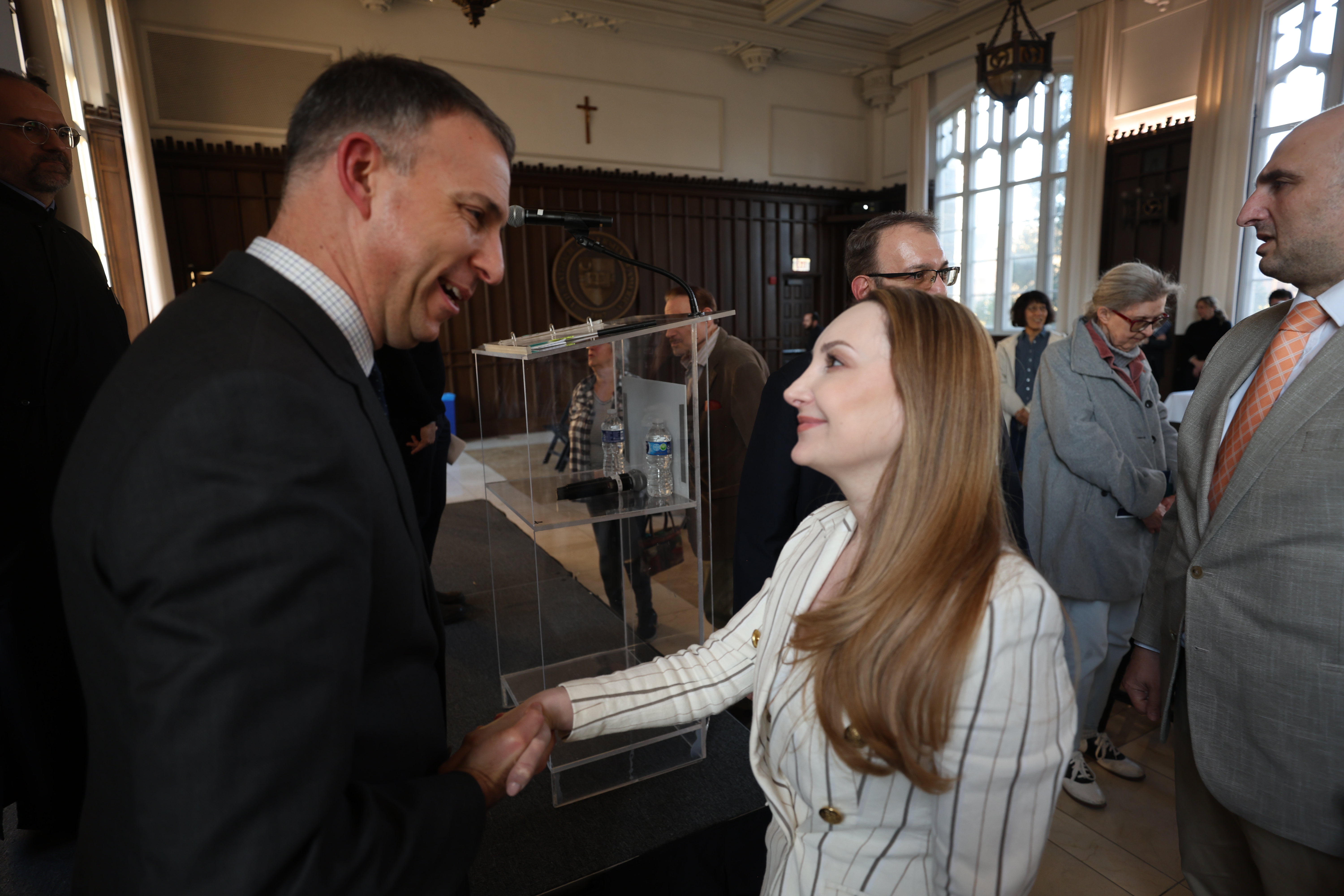 William Roth welcomes H.E. Lilit Makunts
