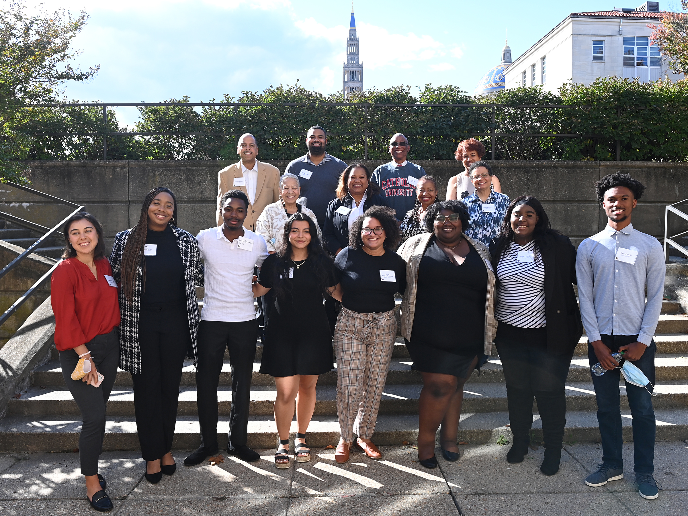 Aubry-LeBuffe scholarship recipients and donors