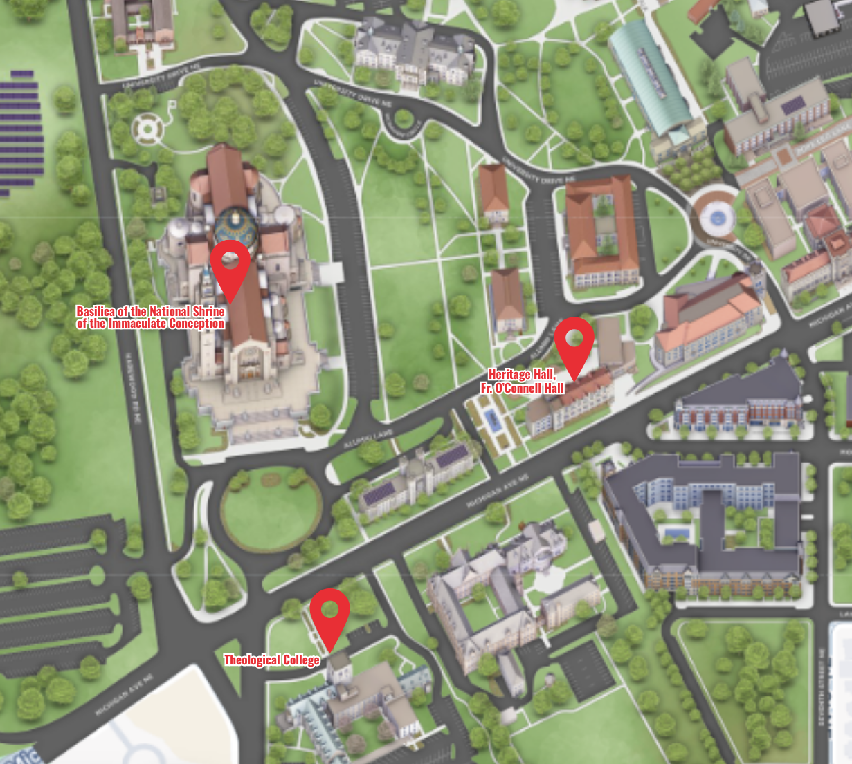 Campus map