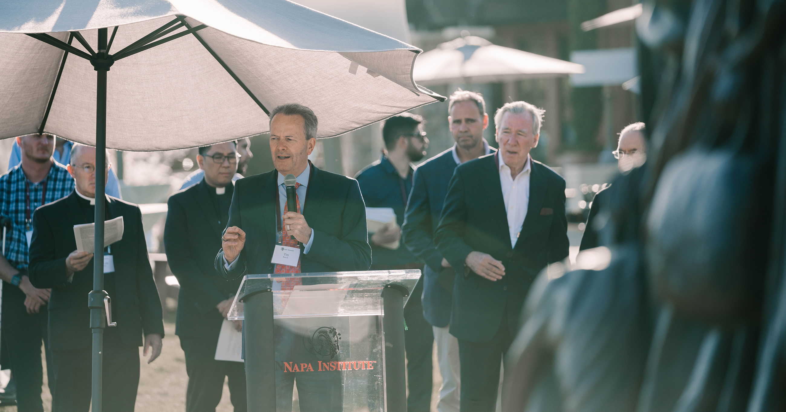 Tim Busch speaks about Angels Unawares in Napa