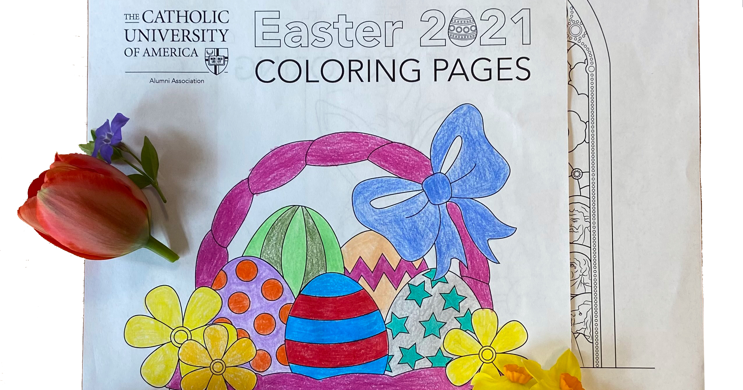 Easter 2021 Coloring Sheet