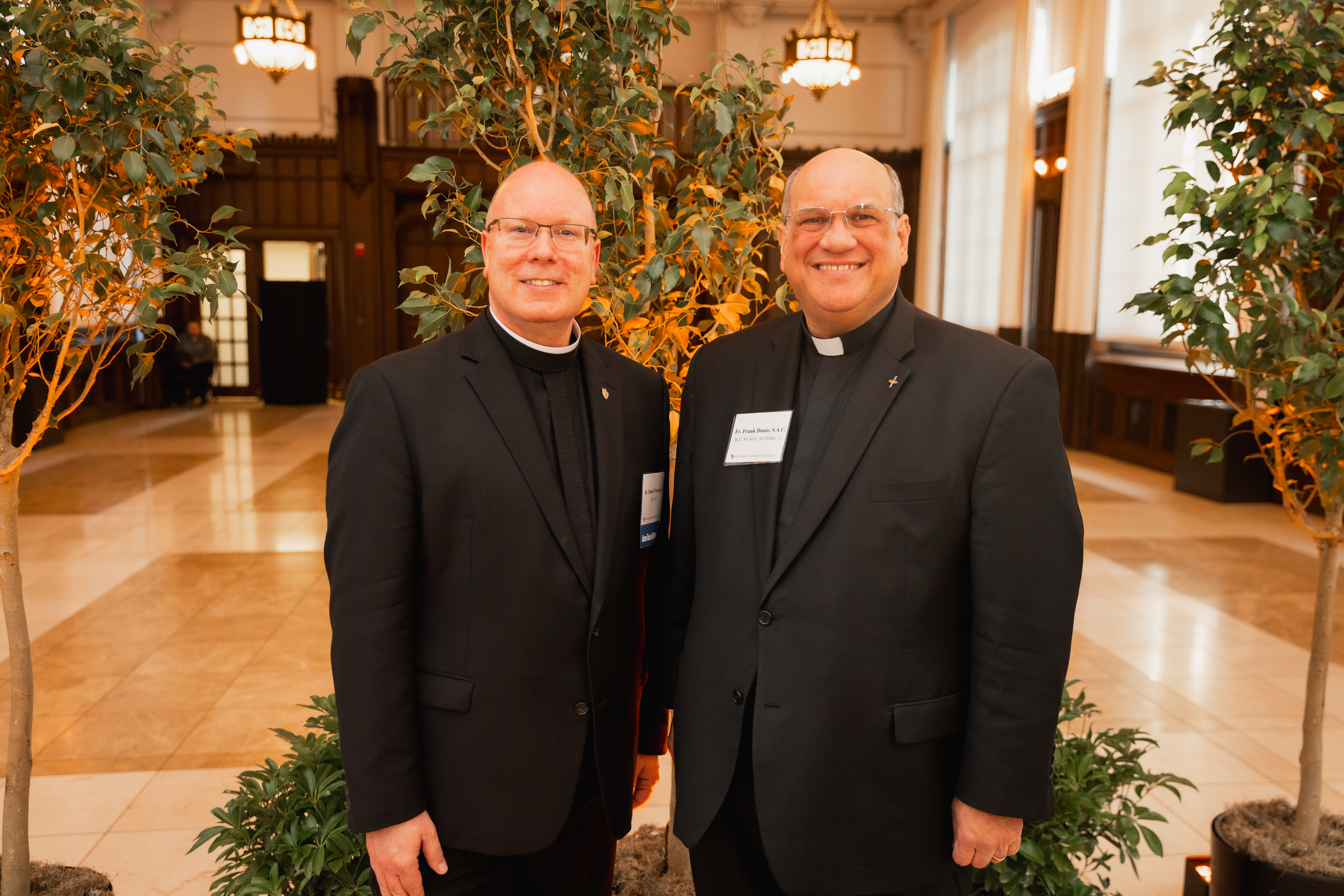 Brother Dan Wisniewski and Father Frank Donio