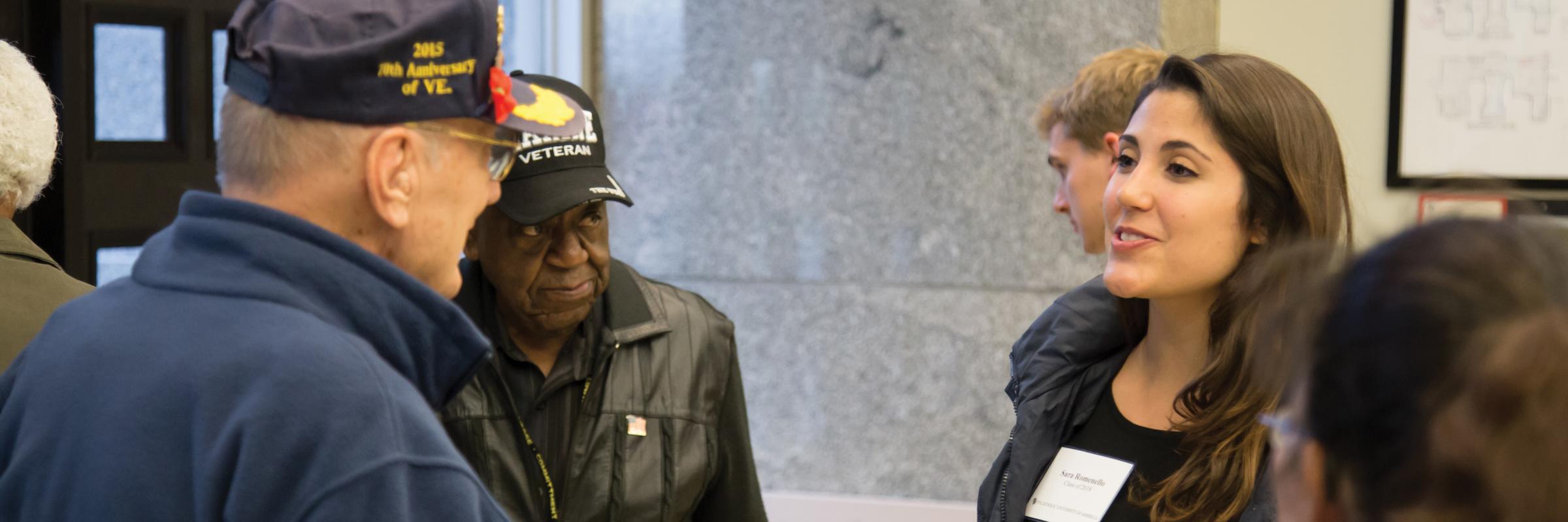 Veteran meet-and-greet on campus