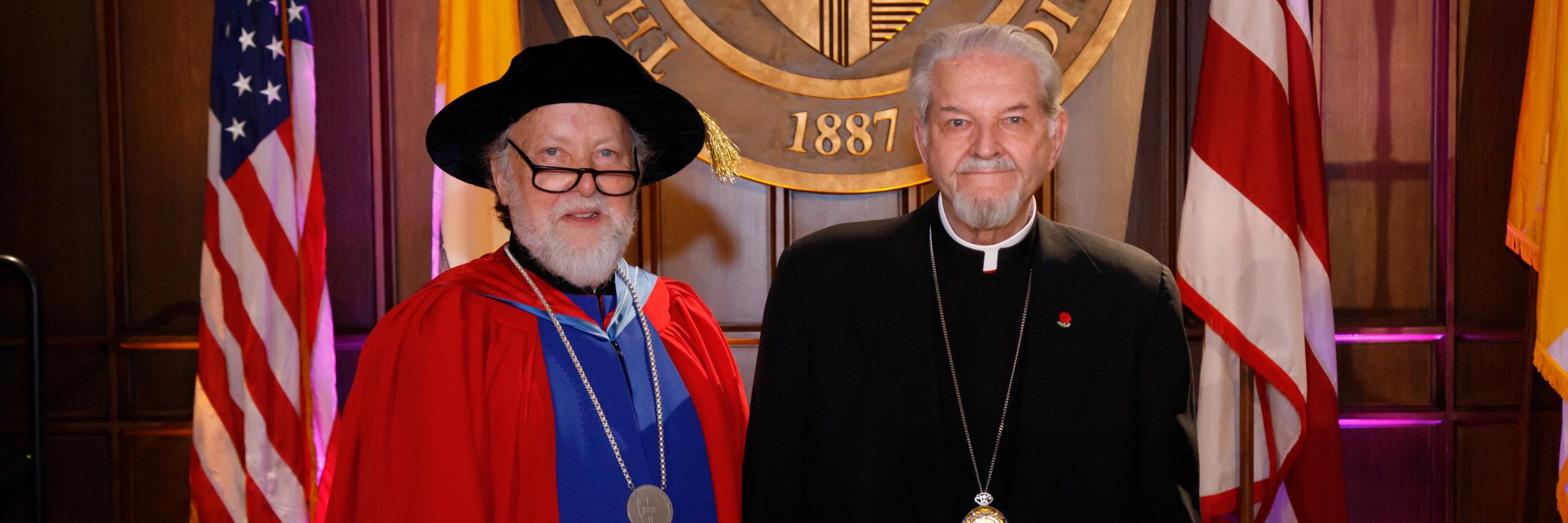 Fr. Peter Galadza and Bishop Basil H. Losten