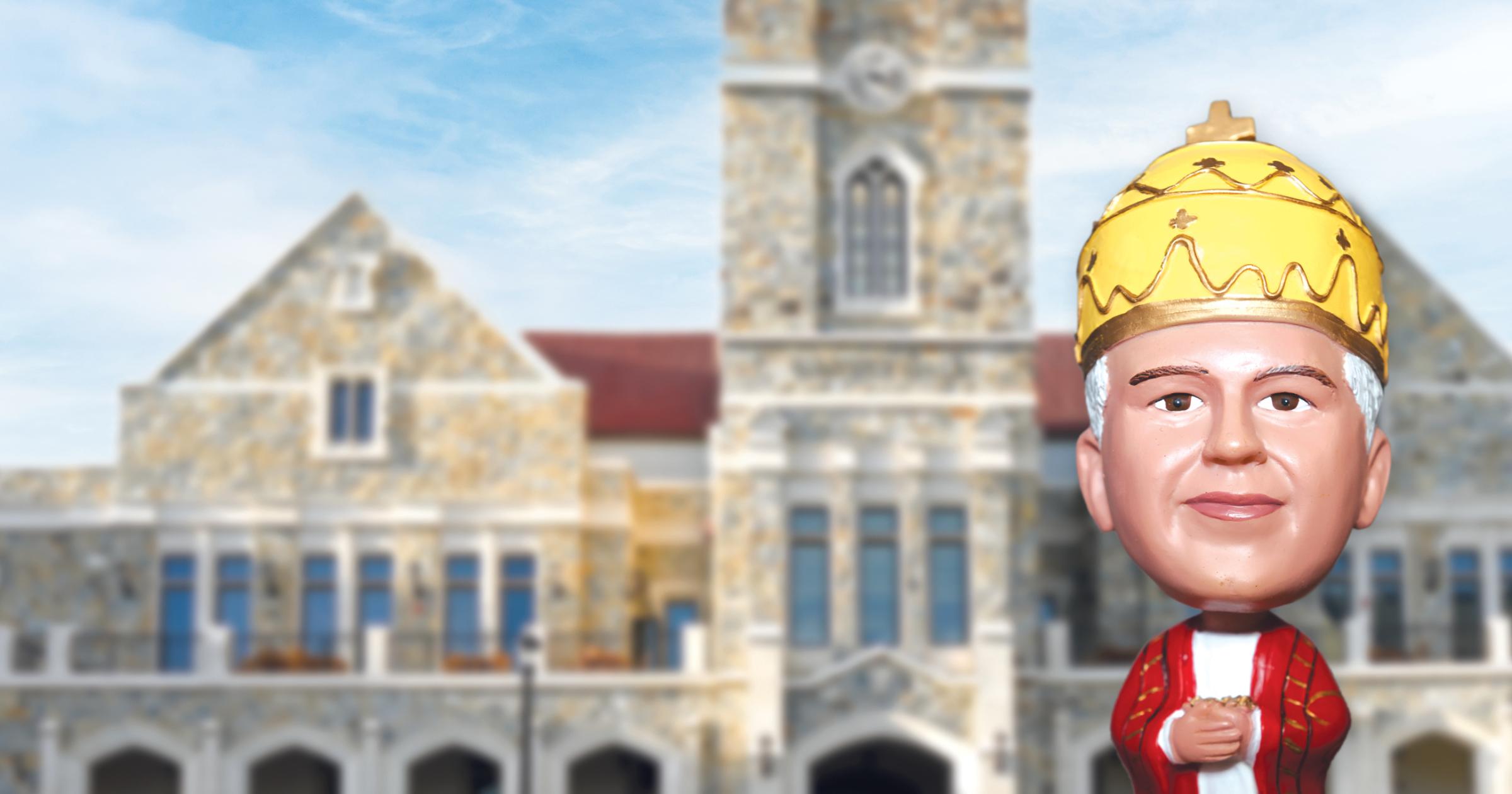 Founder's Day Pope Leo Bobblehead