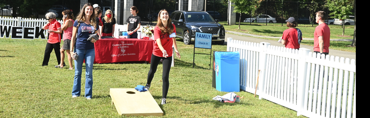 2024 Young Alumni Summer Series: Cornhole on the Mall