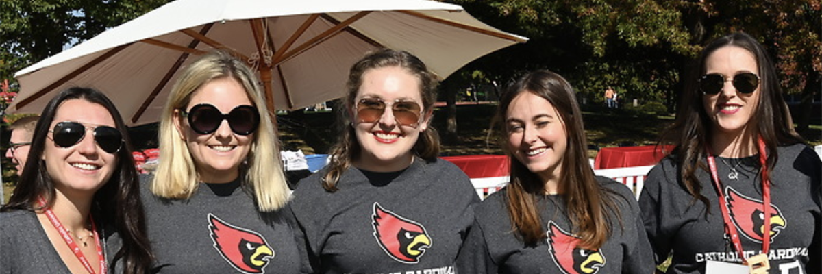 Alumni at Cardinal Weekend