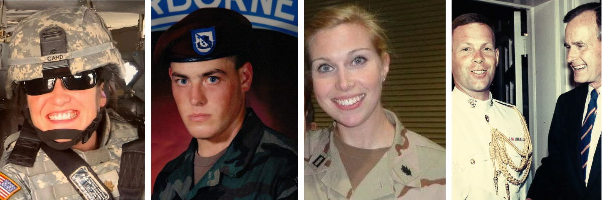 Mary Card Mina, Scott Flesch, Maura Wenzel, and Harvey Seegers