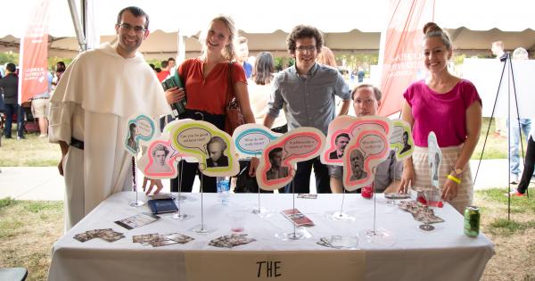 Philosophy students at Cardinal Fest 2019