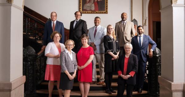 Faculty in McMahon Hall