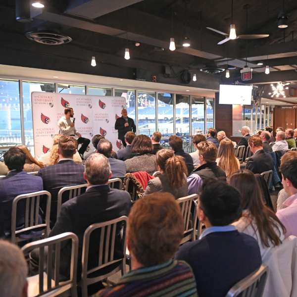 The Business of Baseball with Mike Rizzo alumni event