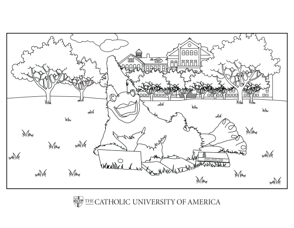 Red Coloring Page