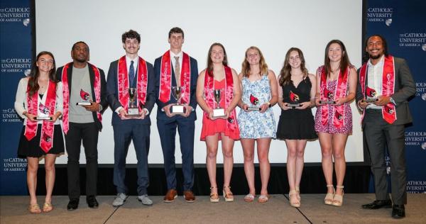 Senior athletes award recipients