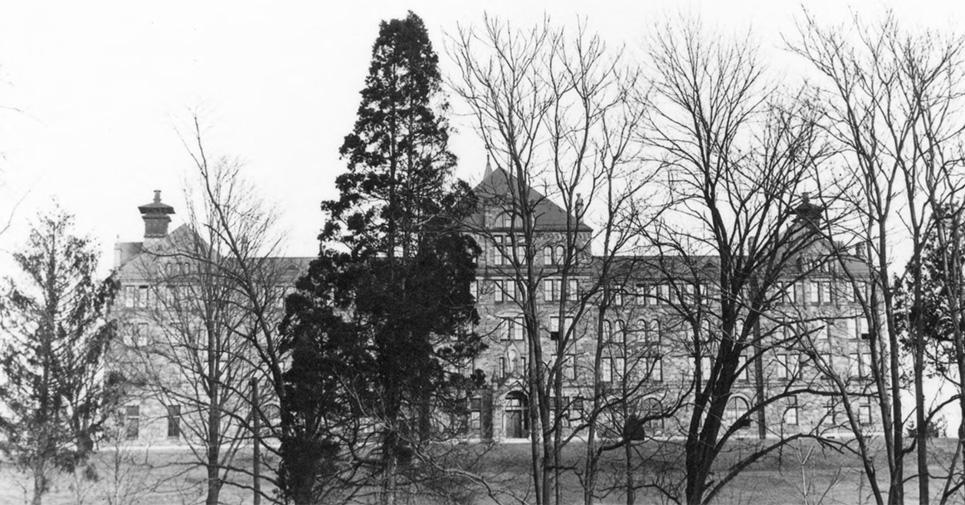 Archival image of Caldwell Hall