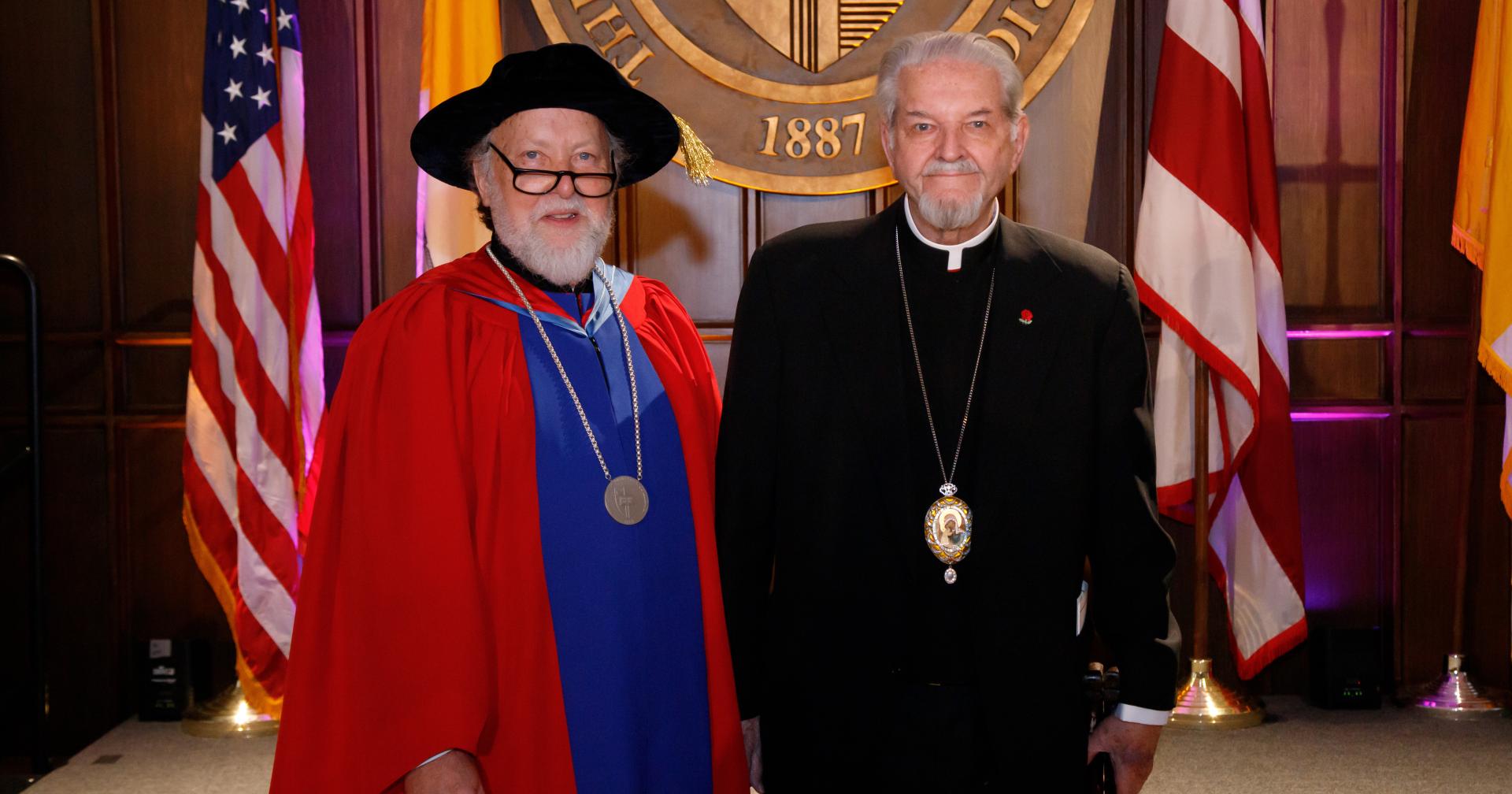 Fr. Peter Galadza and Bishop Basil H. Losten