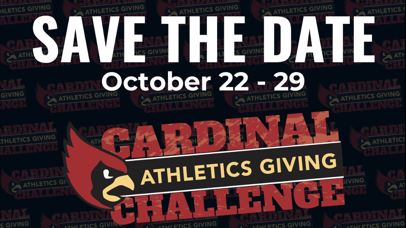 Athletics Giving Challenge Save the Date 2024