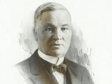 Drawing of John K. Mullen